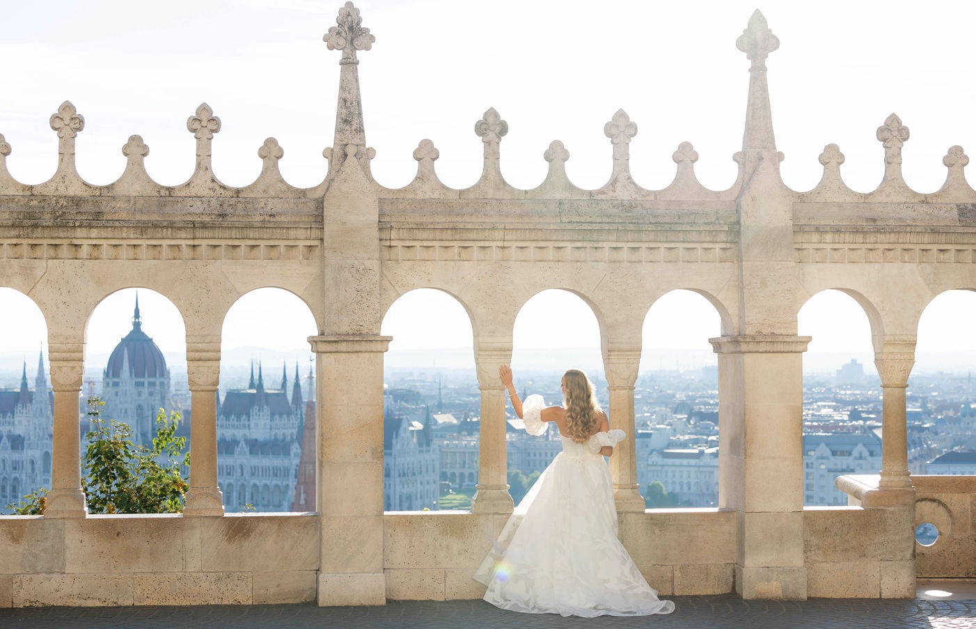 Wedding in Fisherman Bastion